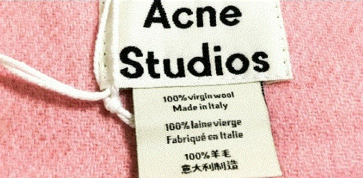 写真あり。偽物ですか…? - acnestudiosのマフラー - Yahoo 写真あり。偽物ですか…? - acnestudiosのマフラー - Yahoo