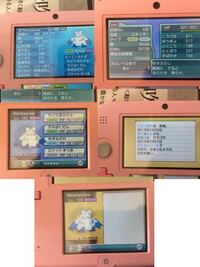 このユキノオーは改造なのでしょうか この前ミラクル交換で送 Yahoo 知恵袋