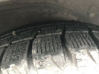 冬タイヤの溝がこんな感じです。 雪道やアイスバーンのとき、このタイヤだと危ないと思いますか？