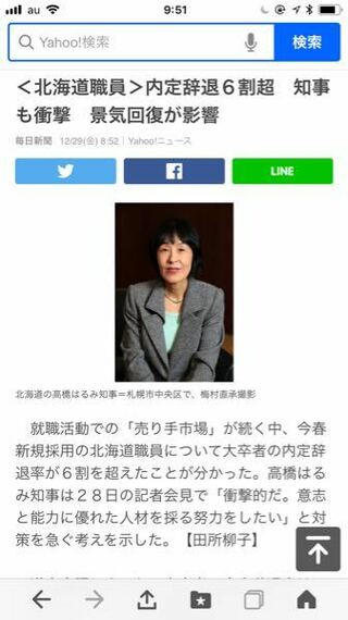 公務員辞退者の行き先は94パーセント都府県 市町村 団体職員で民間企業は6 Yahoo 知恵袋