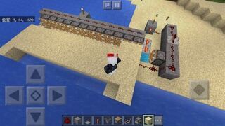 Minecraft マインクラフト でこのような埋め立て機を作り Yahoo 知恵袋