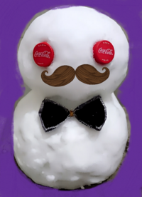 フェルトで雪だるまを作りたいのですが どうやって作ればいいの Yahoo 知恵袋