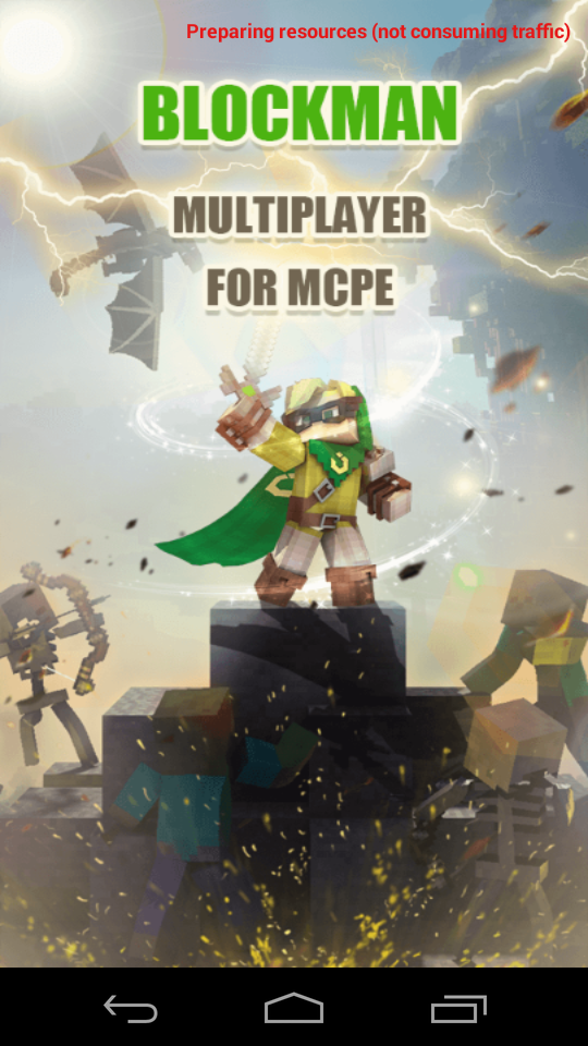 すいません マインクラフトpeのマルチアプリのブロックマンと言うマルチア Yahoo 知恵袋