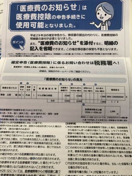 平成29年分の確定申告から 領収書の代わりに医療費控除の明細書の添付が お金にまつわるお悩みなら 教えて お金の先生 Yahoo ファイナンス