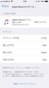 Applemusic 無料トライアル中にキャンセルするのを忘れていて Yahoo 知恵袋