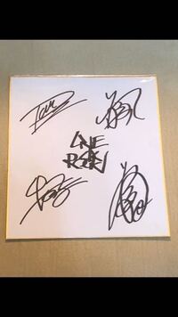 このONEOKROCKのサインのどれがどのメンバーのサインか教えて このONEOKROCKのサインのどれがどのメンバーのサインか教えて