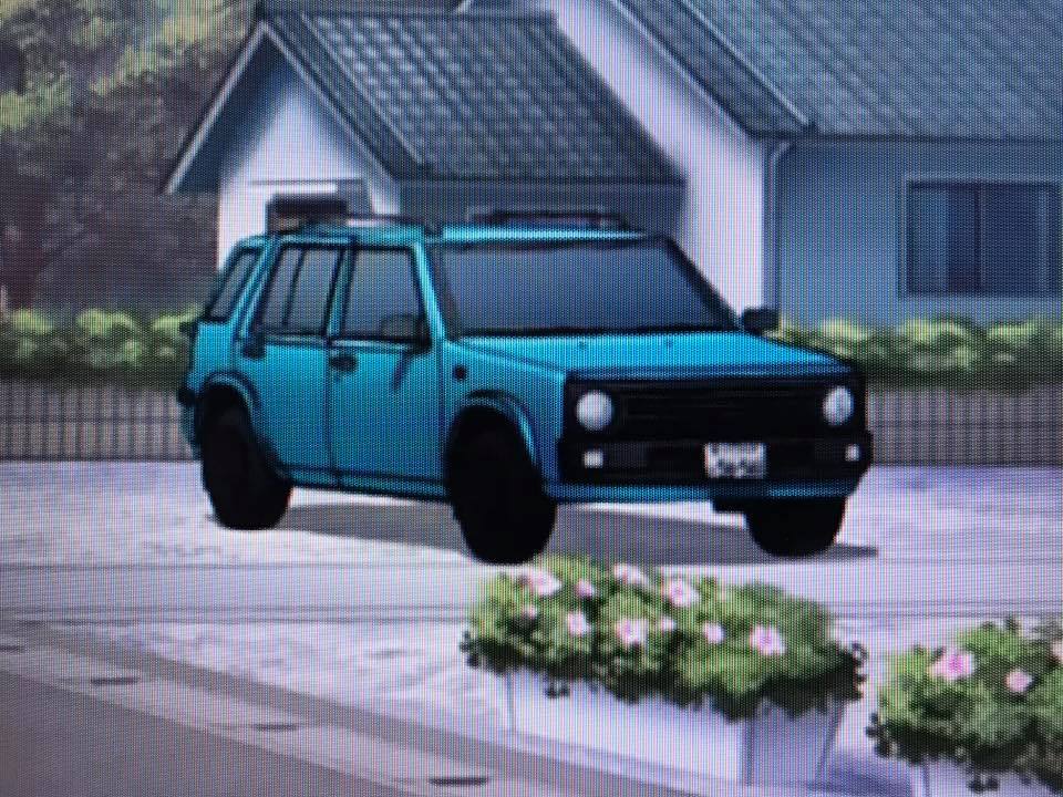 TVアニメ『ゆるキャン△』のなでしこの姉、各務原桜が乗』 日産