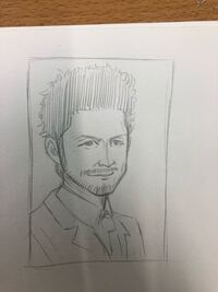 似顔絵 イラストを批評して下さい 平井堅さん描きましたがど Yahoo 知恵袋