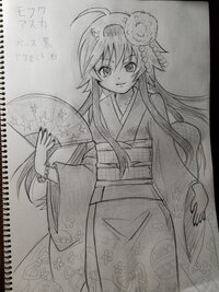 デレステの二宮飛鳥 喪服姿を草案として描きました 喪服は縁起がよくなさそう Yahoo 知恵袋