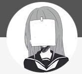 昔によく使われてた黒いセーラー服の女の子の顔に紙がついているイラスト誰か持 Yahoo 知恵袋