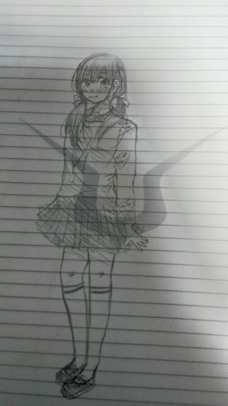 小学1年生の妹が描いた絵です。 - 友達にうまいと言われるそ
