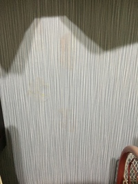 これはカビなのでしょうか 一年前に入居した賃貸アパートです その時壁紙も張り替え 教えて 住まいの先生 Yahoo 不動産