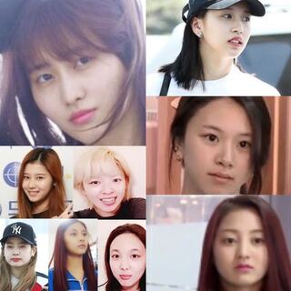 Twiceのこれ見てどう思いますか 特に左側 ダヒョン左下は Yahoo 知恵袋