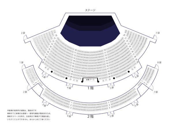 新国立劇場中劇場について - こちらの座席表でしたら何列目くらい... - Yahoo!知恵袋