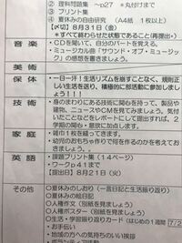 技術の夏休みの宿題中１です 技術の宿題で生活の中で使える創意工夫をしたものを Yahoo 知恵袋