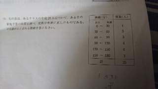 この度数分布表から中央値を求める方法を詳しく教えて欲しいです お願いします Yahoo 知恵袋