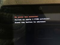 チート用3ds B9s で今新しく本体更新したら 下記の表示がでました S Yahoo 知恵袋