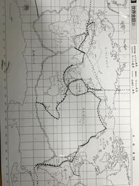 地理で 白地図にプレートを書きましたが教科書と資料集で特にアジア Yahoo 知恵袋