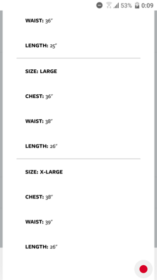 海外の服のサイズテイラースウィフトのグッズサイトなんですが の画像のとおり Yahoo 知恵袋