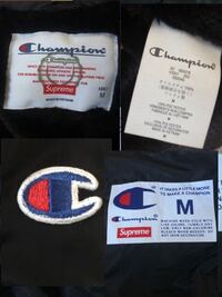 Supremechampionこちらは本物でしょうか コー Yahoo 知恵袋