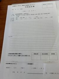 深夜徘徊で始末書を提出するのですが 経緯と反省を長く書くこ Yahoo 知恵袋