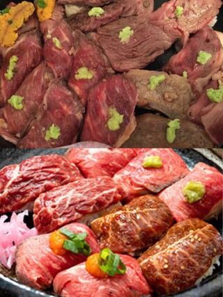 詐欺ですこの写真詐欺ひどくないですか 肉寿司又二郎西新宿 上が実物 下 Yahoo 知恵袋