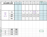 エクセルでシフト表を作成しています 関数を使用して 休憩時間や実 Yahoo 知恵袋