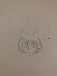 こういう獣耳がある場合、横に耳ってついてるんですか？又はそれを描いたりしますか？ 