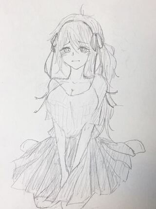 コピック シャーペン 可愛い 女の子 イラスト 美しい芸術