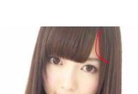 アイドルがやっているこの写真のような前髪にしたいのですが この前 Yahoo 知恵袋