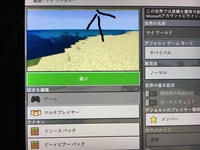 任天堂スイッチのマインクラフトでセーブデータ画面上部に 画像参照 Yahoo 知恵袋