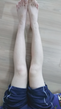 一般的に見て この脚の見た目は太いですか 細いですか それとも 普通ですか Yahoo 知恵袋