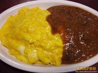 ケチャップ ソース オムライス