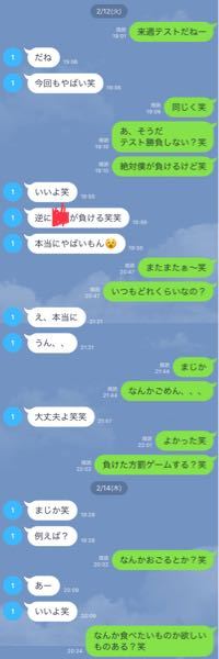 返信しにくいのでしょうか。 - こちらからテスト勝負を持ちかけて 