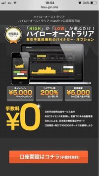 友人からおすすめのfxサイトでtheoptionとハイアンドローオース Yahoo 知恵袋