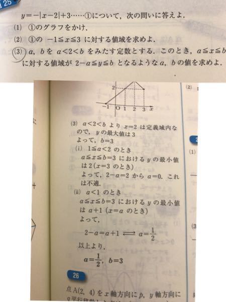 基礎問題精講p47の演習25の（3）の解説がよく分かりません