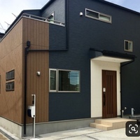 サイディングの貼り分けについて 現在 新築計画中です 白 木目が良いと思い 1階 教えて 住まいの先生 Yahoo 不動産