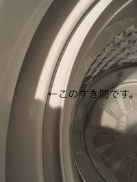 超至急 洗濯機の隙間に物を落としてしまった 洗濯機の洗濯 Yahoo 知恵袋
