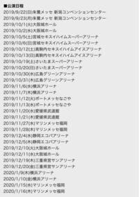 この中で一番キャパが大きい 小さい会場はどこですか 大 さいたまス Yahoo 知恵袋