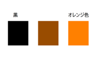 オレンジ色の反対色は黄緑色でしょうか 反対色 が 補色のことを指し Yahoo 知恵袋