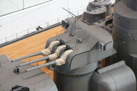 金属製 50口径 四一式15cm副砲 高角砲砲身セット プラモデル ホビーサーチ ミリタリープラモ