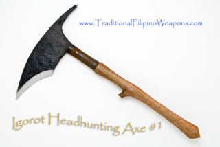 これは斬首に適した斧ですか フィリピンの首狩り族だったイゴロット族のhea Yahoo 知恵袋