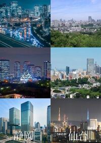 静岡市と仙台市なら圧倒的に静岡市の方が都会ですね 写真は左 Yahoo 知恵袋