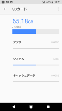 Sdカードの容量表示がおかしいです スマホに内部ストレージと Yahoo 知恵袋