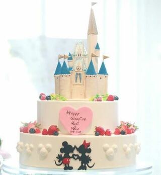 10月半ばに結婚式があり ウェディングケーキにシンデレラ城を乗せたいと思っ Yahoo 知恵袋