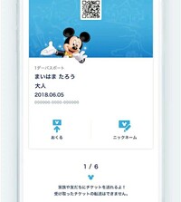 ディズニーeチケットってスマホに表示する場合スクショで入園とかファストパ Yahoo 知恵袋