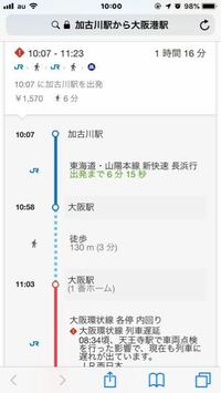 加古川駅から大阪にある海遊館の最寄り駅の大阪港駅まで行きたいです Yahoo 知恵袋