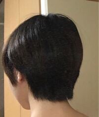 おばあちゃんに髪の毛を切ってもらったんですが 正面から見ると普通 Yahoo 知恵袋