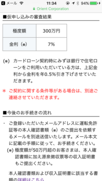 みずほ銀行カードローンを申し込みました 仮審査に通ったとのことで 限度額が Yahoo 知恵袋