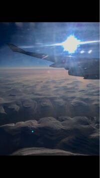 関空からフランクフルトまでの飛行機の中から撮った写真なのですが Yahoo 知恵袋